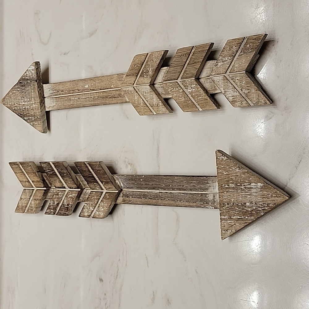 Decorative wooden arrows - Picture 4 of 8